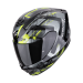 Scorpion EXO-391 CLUTTER - Zwart / Neon Geel