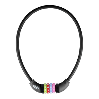 Vinz Baker Kinderfiets Kabelslot 10mm Zwart - 65cm Main
